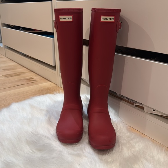 Hunter Shoes - Hunter Women's Red Rain Boots